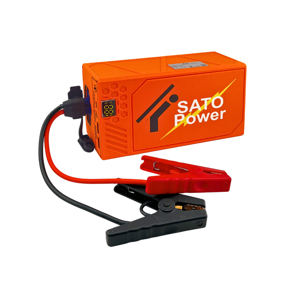 Jump start ความจุ 5.2Ah 100C | แบตเตอรี่สตาร์ทฉุกเฉิน อุปกรณ์ช่วยสตาร์ทรถยนต์