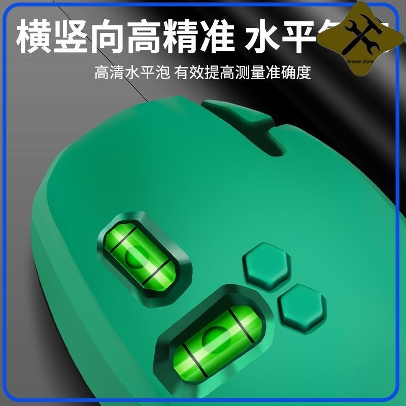 90° ระดับเลเซอร์มุมขวาพร้อมเส้นสีแดงที่สว่างสดใสสูงเครื่องหมายเส้นความแม่นยําสูง - รูปที่ 3