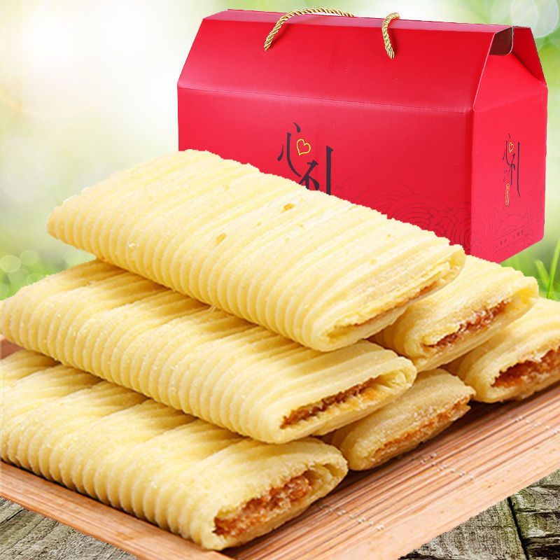 เซียะเหมินพิเศษ Egg White Crisp Sesame Peanut Crisp Candy Filled Sesame Egg Roll 5 แพ็คของว่าง202601