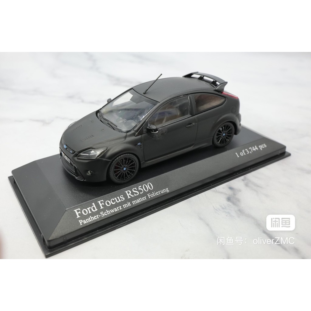 [คลังสินค้าพร้อม] Mini Cut 1/43 Ford focus rs focus RS500 with Rubber Marks Original Package, SF On 