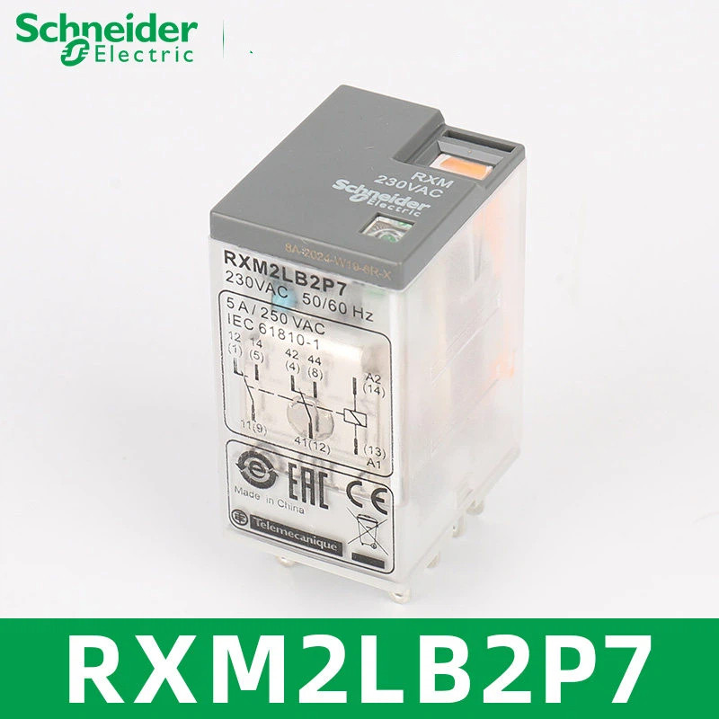 Schneider Electric RXM3AB2BD RXM3AB2P7 รีเลย์เล็กสามเปิดสามปิด
