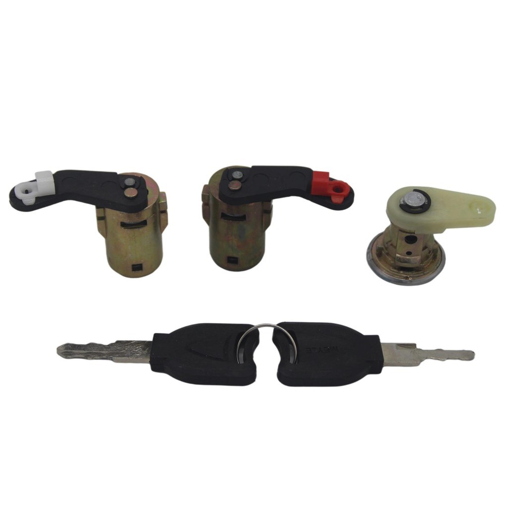 7485116317 1458630 5001834847 TAILGATE TRUNK LOCK ด้านหน้าซ้ายขวาประตูล็อค 2 กุญแจสําหรับ DAF LF45/L