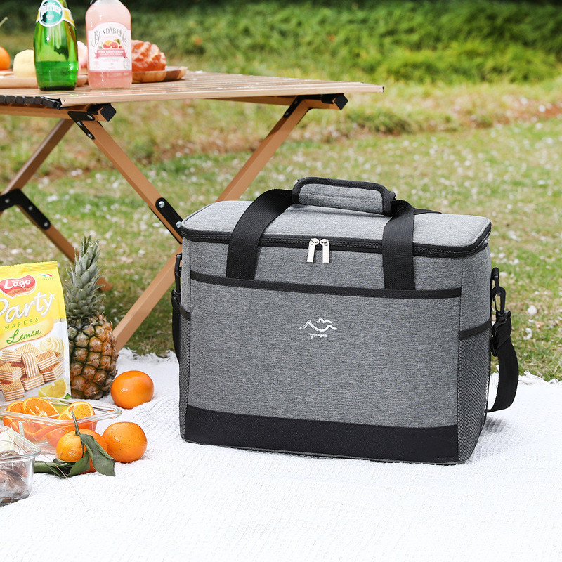 กระเป๋าเก็บความเย็น/ร้อน 30L10L สำหรับใช้งานกลางแจ้ง แบบพกพา ความจุขนาดใหญ่