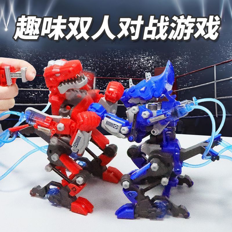 New Product#[2Ten Thousand People Collection]Hydraulic Robot Two-Person Battle DIY Children's Scienc