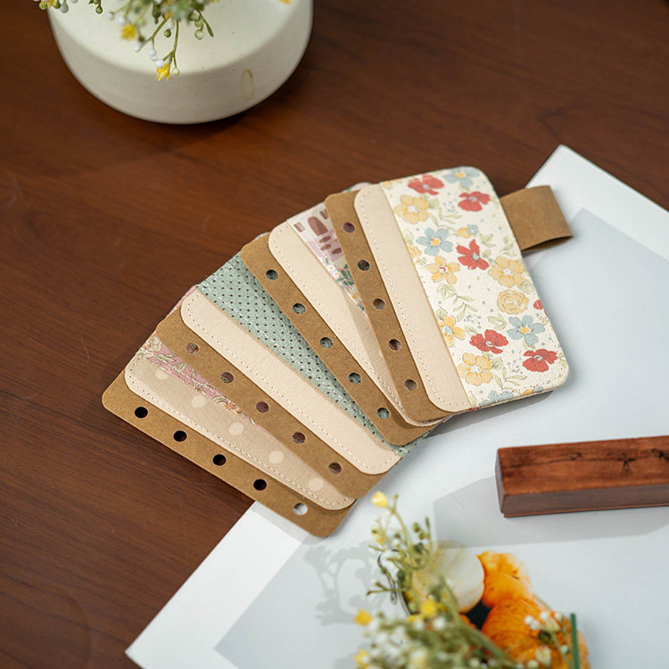 M5 Binder โฟลเดอร์เก็บ A7 Index Leaf ปากกาใส่ Binder ผ้าแยก Binder คู่มือโฟลเดอร์ขยาย