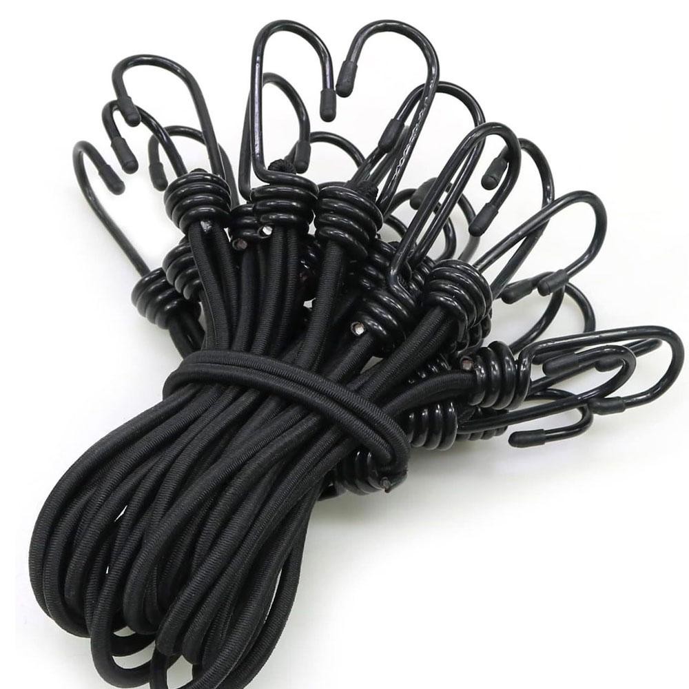 สายรัดของ สายรัด สายรัดยางยืด สายรัดมอเตอร์ไซค์ อย่างดี ขนาด 3 ฟุต/ 5 ฟุต / 8ฟุต สีดำ (XX134)