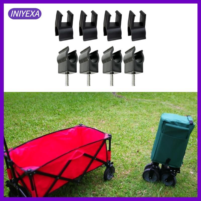 [Iniyexa] 4x Camping Wagon Table Buckle,Garden Trolley Cart Buckle Grocery Wagon Card