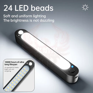สําหรับ MG 4 Electric อะไหล่ รถไฟท้ายกระเป๋ารถ ไฟอ่านหนังสือในรถ ไฟบรรยากาศ LED เซ็นเซอร์ตรวจจับการเคลื่อนไหว ติดตั้งง่ายด้วยแม่เหล็ก ความสว่างสูง