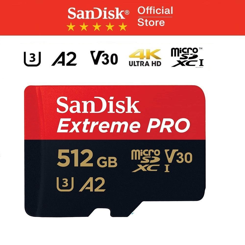 SanDisk Memory card A2 class 10 U3 Micro Sd Card 512GB 256GB 128GB SD Flash Card Compatible With Mob