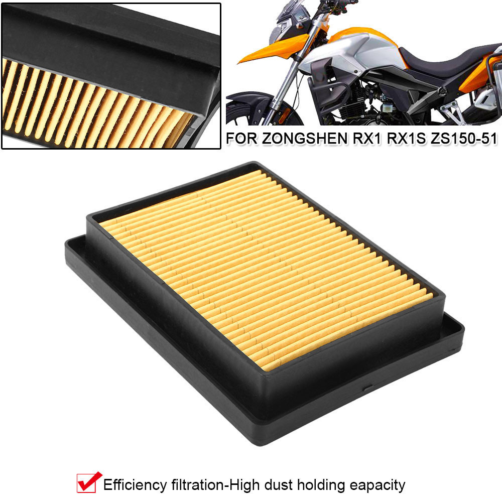 OT Motorcycle Air Intake Purification Clean Filter For ZongShen RX1 RX1S ZS150-51 ZS150-51A ZS200-51