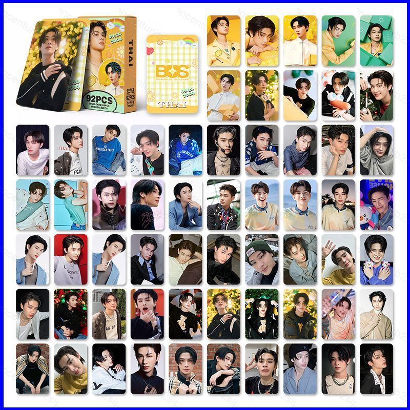 G2P 92 ชิ้น/เซ็ต BUS THAI LOMO การ์ดสติกเกอร์โปสการ์ดคอลเลกชัน KPOP Photo การ์ดขนาดเล็กดาวอุปกรณ์ต่อ