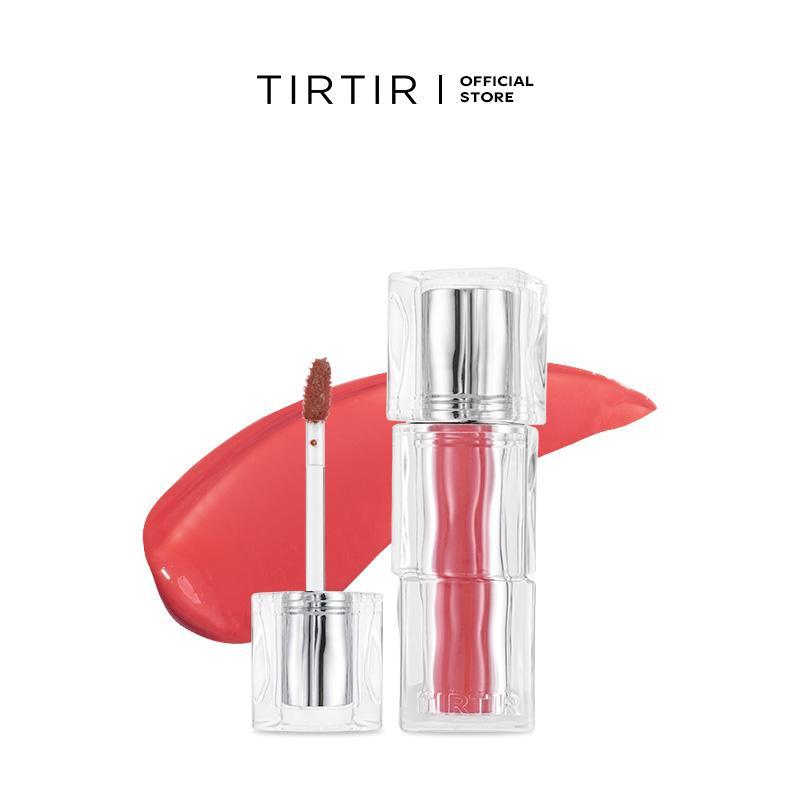 [TIRTIR Official] Mini Size Wateri Tinted Lip Gloss - Glossy Dewy Lipstick Lip Tint Makeup Blend Rad