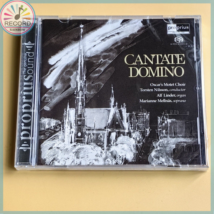 Cantate Domino OSCARS MOTER CHOIR TORSTEN NILSSON ALF LINDER CD Album [ปิดผนึก] YNG ใหม่เอี่ยม