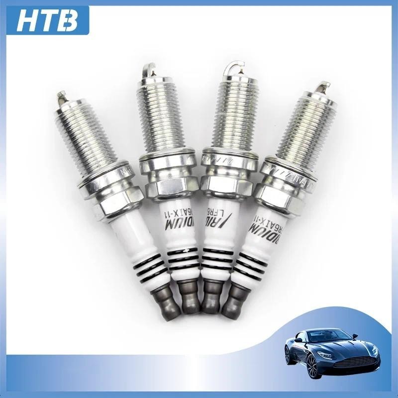 4pcs LFR6AIX-11 6619 Iridium Spark Plug สําหรับ Toyota Prado VX Honda Lexus Acura BMW Subaru Volvo Y