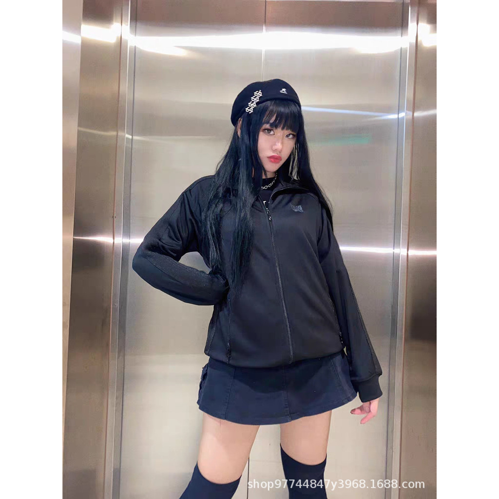 NEXO Needles Track Limit Jacket Retro Striped Casual Jacket Sports Fabric Men's and Women's Jacket