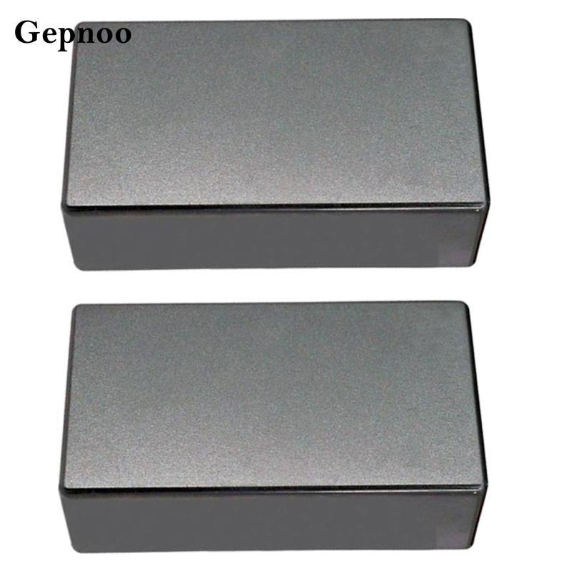 [Gepnoo] 2 ชิ้นสีดําน้ําหนักเบาปิดผนึกปิดรถกระบะกีตาร์สําหรับกีตาร์ไฟฟ้าฝาครอบเปลี่ยน 69.5x38.2x21 ม