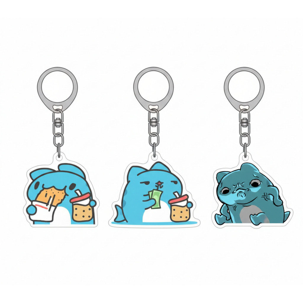 พวงกุญแจแมว Bugcat Capoo ตลก