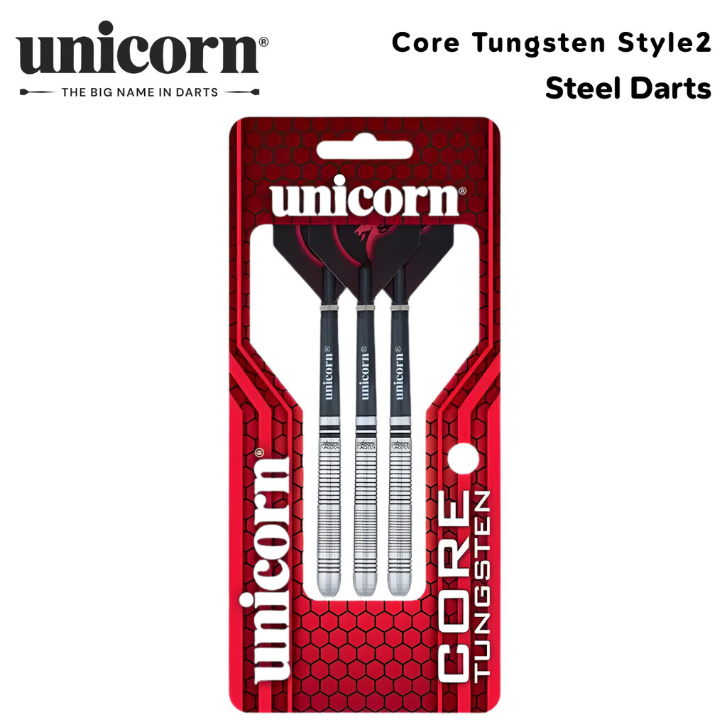 ลูกดอกปาเป้า Unicorn Core Tungsten Style2 80%Tungsten Steel Darts