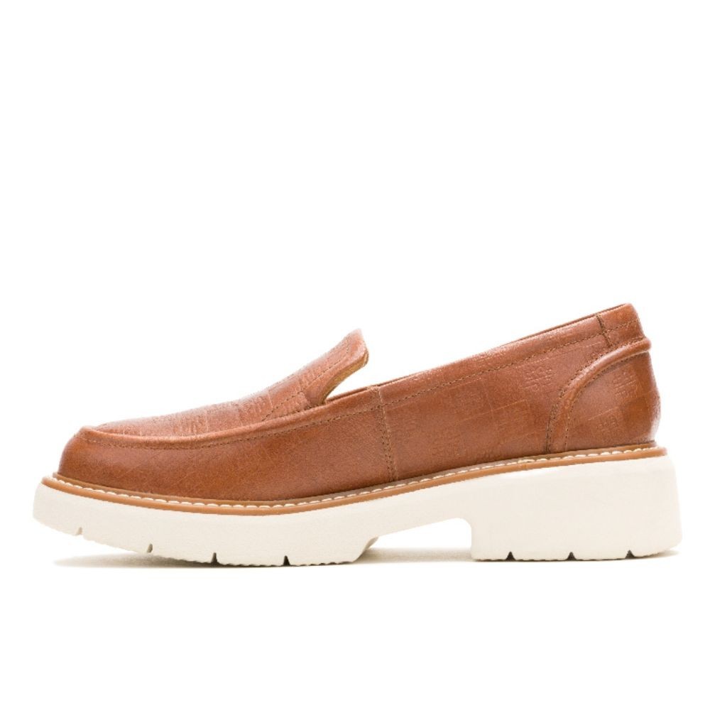 Hush Puppies รองเท้าผู้หญิง รุ่น HP IWCFB0615Z - สีน้ำตาล (รองเท้าลำลองหนังแท้ แบบสวม) - รูปที่ 2