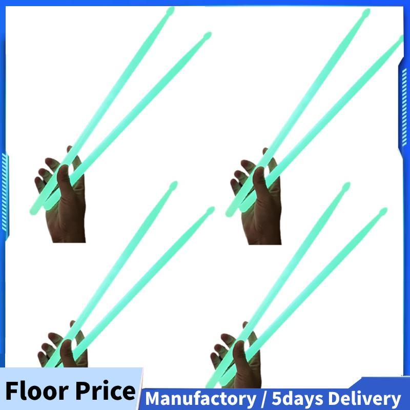 ไม้ตีกลองเรืองแสง 5A ไม้ตีกลองไนลอน ไม้ตีกลอง