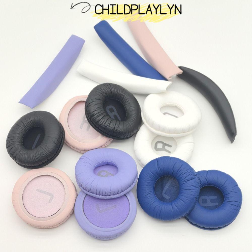 CHILDPLAYLYN แผ่นรองหูฟัง,แผ่นรองหูฟังโฟมเปลี่ยน,หมอนแผ่นรองหูฟังนุ่มสบายสําหรับ T520BT T510BT T500BT T450BT อุปกรณ์เสริม