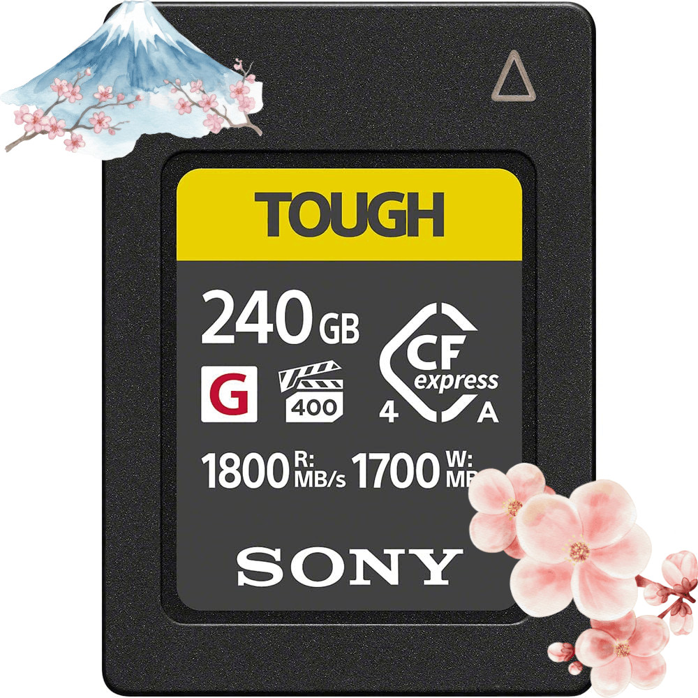 【ผลิตในประเทศญี่ปุ่น】SONY CEA-G240T CFexpress Type A การ์ดหน่วยความจำ ขนาดใหญ่ 240GB TOUGH