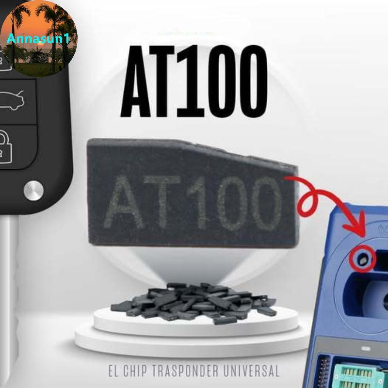 Annasun 1/5 ชิ้นยานพาหนะ Key การเขียนโปรแกรมอุปกรณ์เสริม AT100 Universal Super Transponder ชิปสําหรั