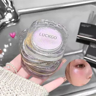 LUCKGO ครีมบลัช - สีสันสดใส ติดทนนาน ให้ความชุ่มชื้น เม็ดสีแน่น เนื้อบางเบา ระบายอากาศได้ดี กันน้ำ
