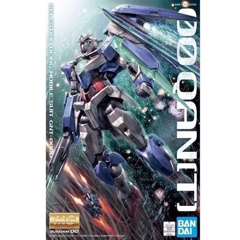 Bandai Gundam Assembly Model MG 1/100 OO Quantum Gundam OOQ GNT-0000 00Q