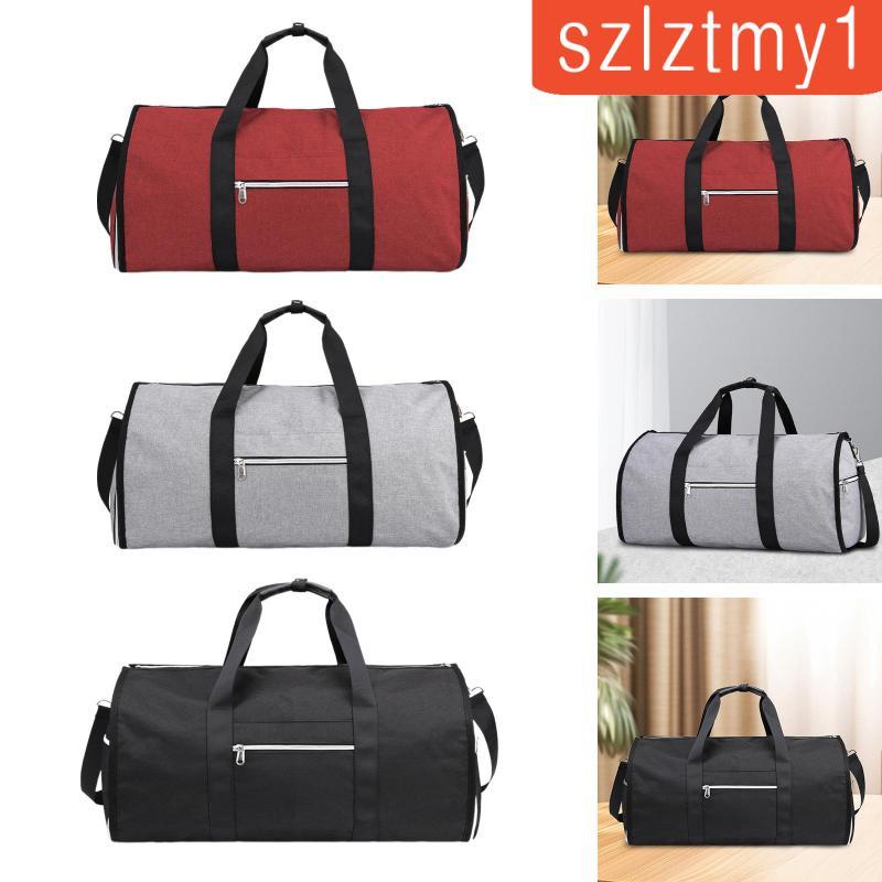 [szlztmy1] Garment Duffel Bag Weekend Bag Travel Duffel Bag for Outdoor Hiking Holiday