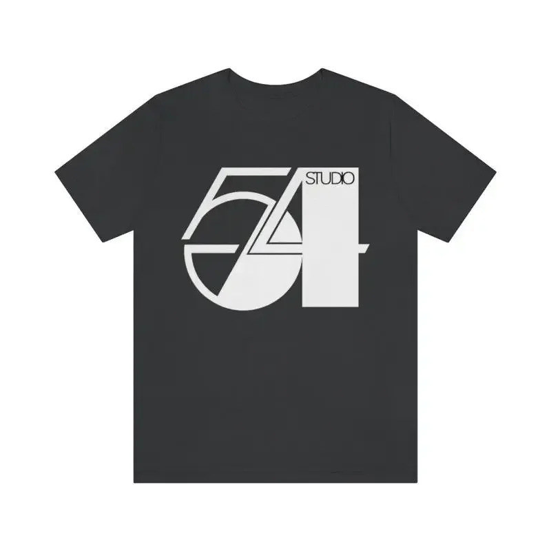 เสื้อยืด Studio 54 สไตล์วินเทจ นิวยอร์ก เสื้อยืดแฟชั่นย้อนยุคสำหรับทุกเพศ