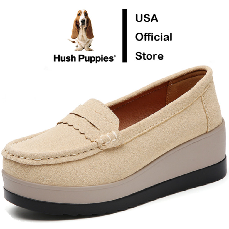Hush Puppies รองเท้าผู้หญิง รองเท้าผู้หญิงฤดูร้อนของ เรือ รองเท้าส้นแบน ผู้หญิง