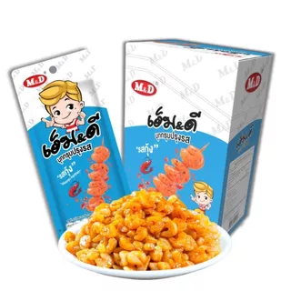 M&D บุกกรุบปรุงรส รสหม่าล่า/กุ้ง อร่อยกรุบ หนุบทุกคำ อร่อย ทานง่าย แคลอรีต่ำ