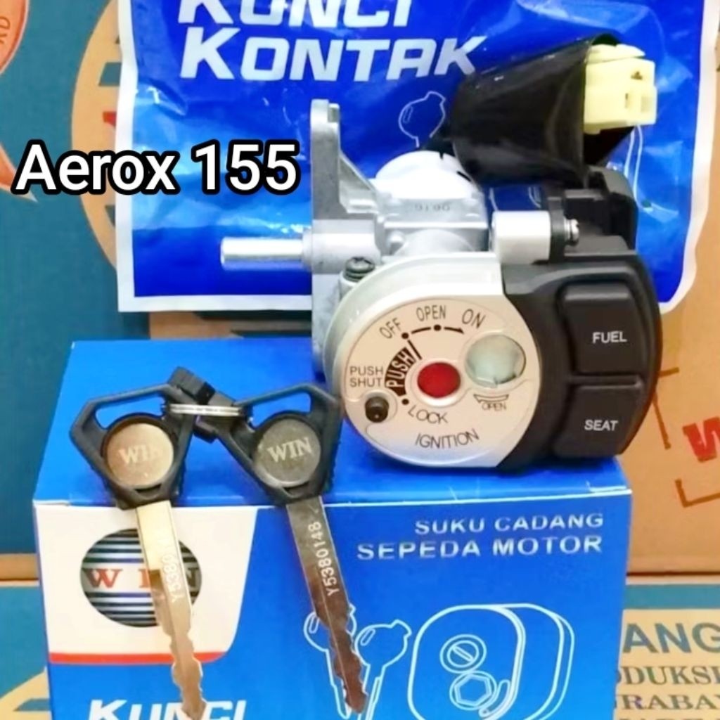 กุญแจจุดระเบิดครบชุดสําหรับยี่ห้อ Yamaha AEROX 155 WIN
