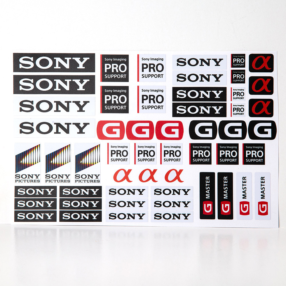 เหมาะสําหรับ Canon/Fuji/Sony Nikon Merchandise สติกเกอร์ขาตั้งกล้องกล่องกันความชื้น Flash Hood สติกเกอร์ตกแต่ง