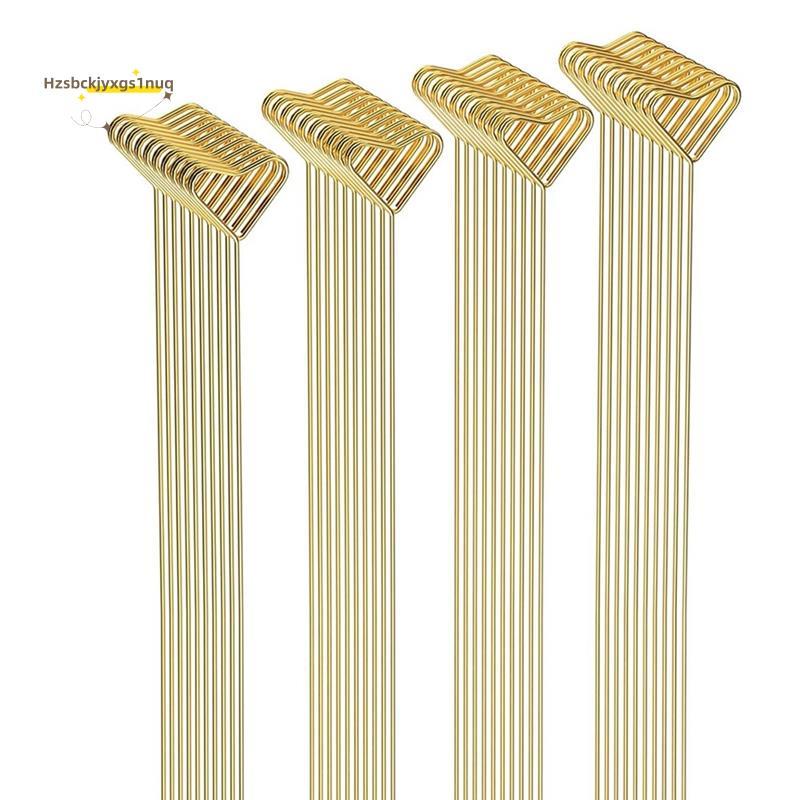 Hzsbckjyxgs1uq40 PCS Floral Card Holder Picks - Flower Card Holder Sticks สําหรับช่อดอกไม้, ชิ้นกลาง