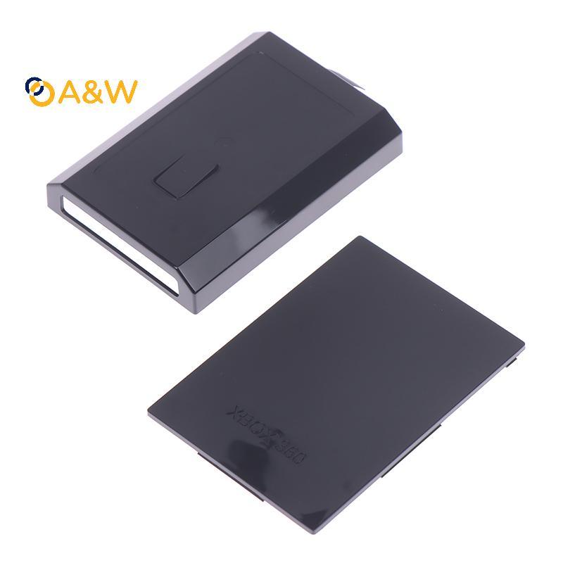 A&W สําหรับ Xbox 360 Slim ภายใน HDD ฮาร์ดดิสก์กรณี HDD สีฟ้าเคสใส