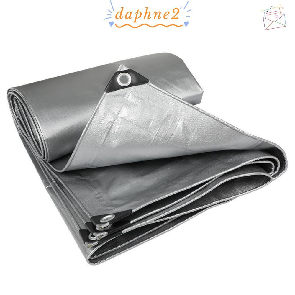 DAPHNES ผ้ากันฝน, กันสาดกลางแจ้ง Camping เต็นท์ Mat ผ้าใบกันน้ํา PE, ผ้ากันน้ํา Sun Shade เฟอร์นิเจอ