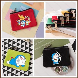 กระเป๋าเงินแบบกระเป๋าเหรียญ โดราเอมอน การ์ตูนน่ารัก ออกแบบเร…