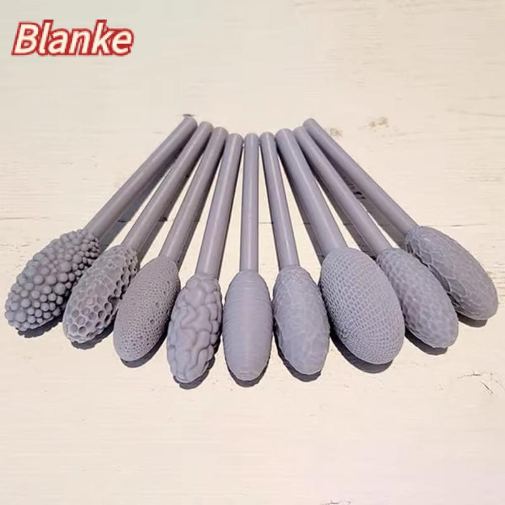 BLAKE Texture ชุดเครื่องมือสําหรับ Clay, Clay Art DIY Art Clay Modeling Roller, Hand Rolling Emboss 