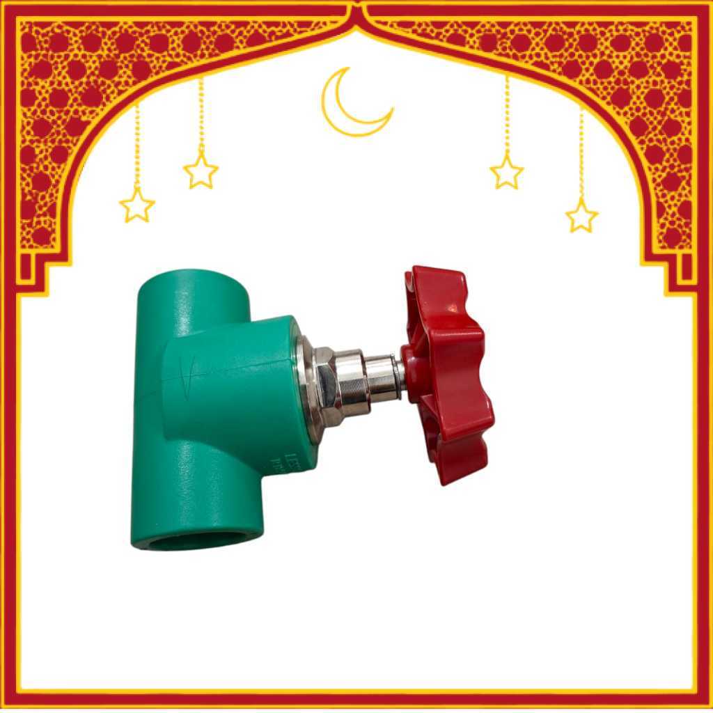 Lesso - Stop Valve / Stop Gate 40 mm 1 1⁄4 นิ้ว Stop Valve Ppr Stop Valve SOC x SOC 71348