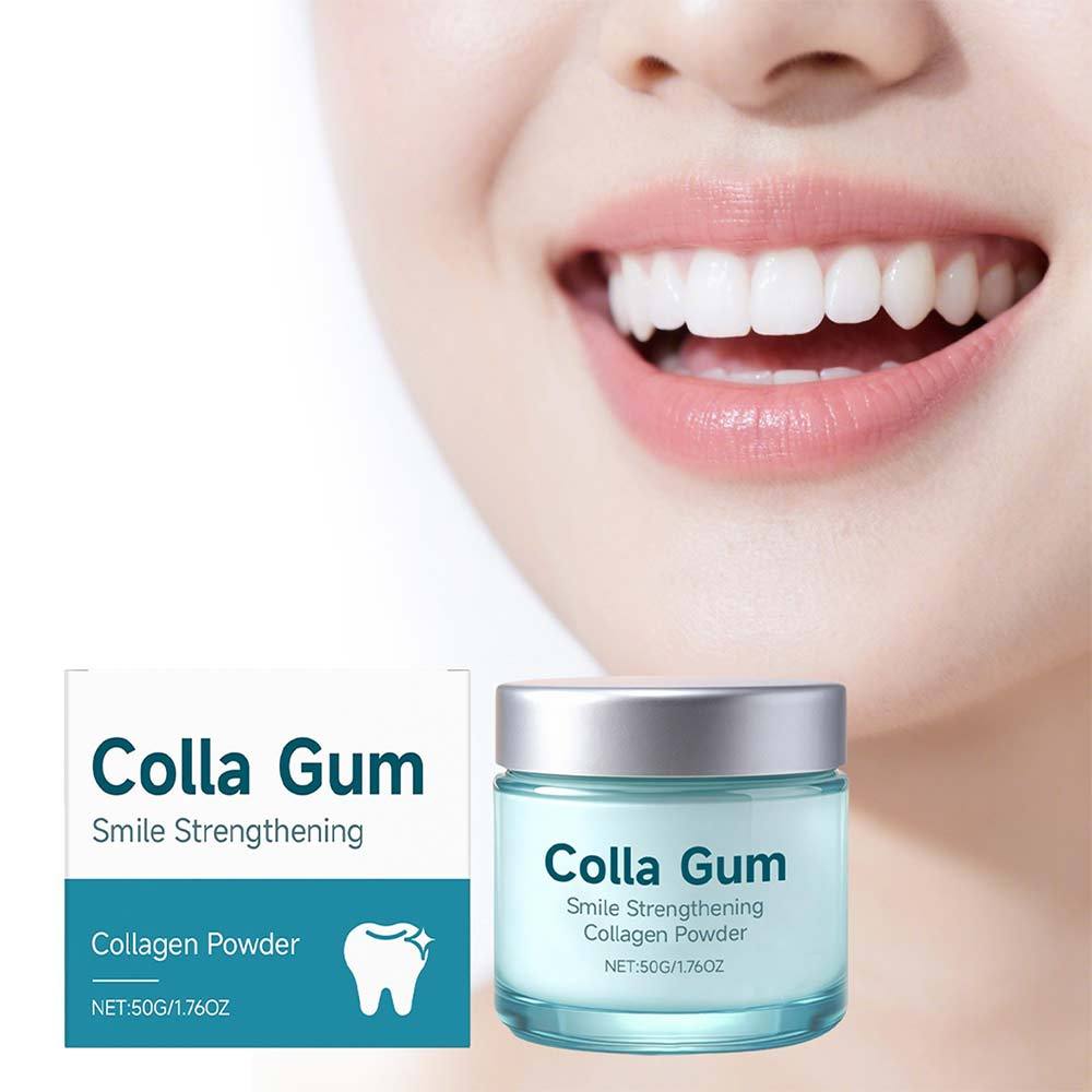 Gum Toothpaste Care, Smile Strengthening Collagen, Protect Gum & Enamel Care 50g