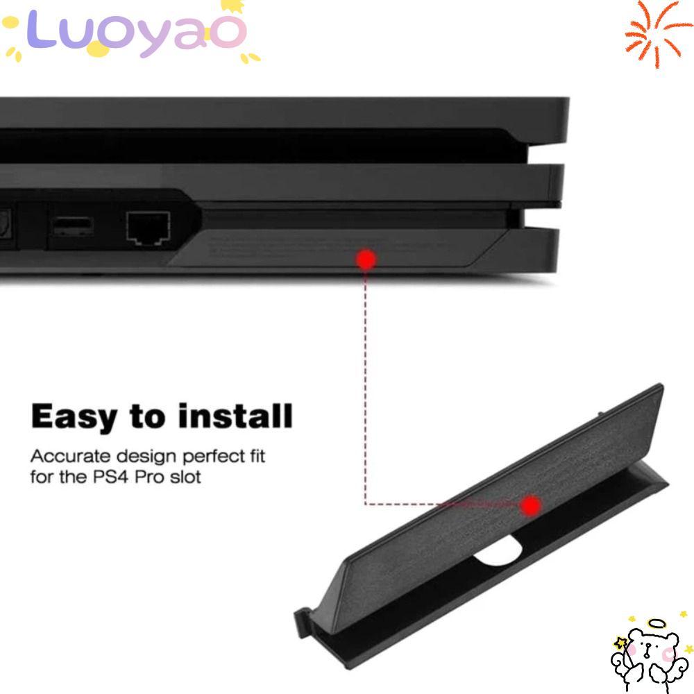 LUOYAO1 ฝาครอบฮาร์ดดิสก์เกมคอนโซลสําหรับสล็อต PS4 SSD สําหรับ PS4