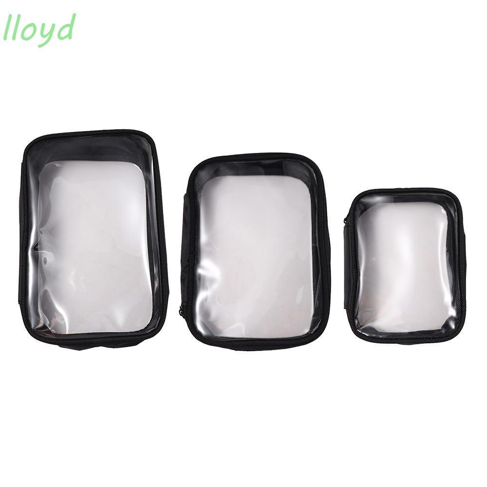 LLOYD กระเป๋าเครื่องสําอางโปร่งใสบุคลิกภาพแฟชั่นซิปหญิงแต่งหน้าล้างกระเป๋ากระเป๋าเดินทาง