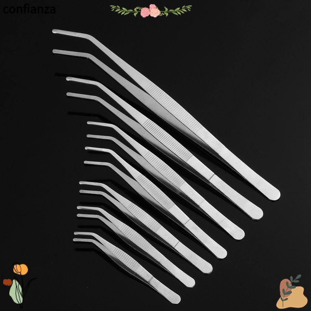 CONFIANZA อาหาร Tweezer การนําเสนอการให้บริการร้อนชุบคลิปบาร์บีคิว