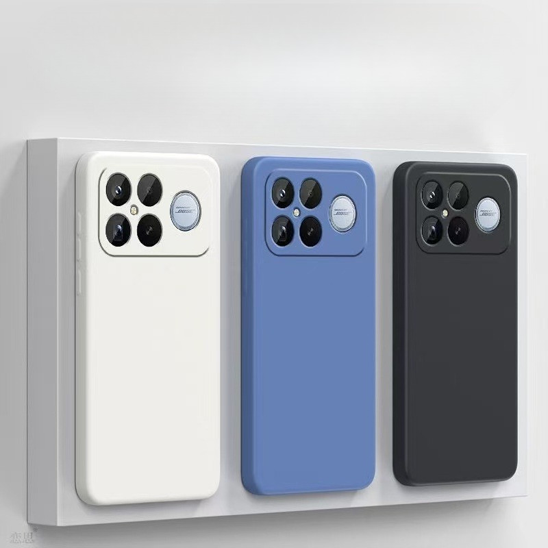 สําหรับ Redmi K90 K80 K70e K70 Ultra Pro Max หรูหราซิลิโคนเหลวเคสโทรศัพท์กันกระแทก Soft Case