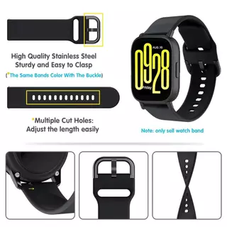 สําหรับ Xiaomi Redmi Watch 5Active 5Lite 3Active 3Lite สายซิลิโคนสายกีฬา (เฉพาะ C เข้ากันได้กับ Redmi Watch 5 3 Active/Lite)