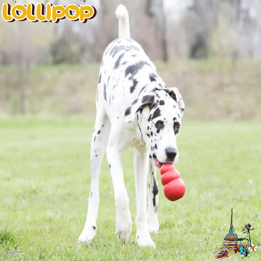 LOLLIPOP Kong ของเล่นสุนัข, Erratic Bounce Kong ลูกสุนัขของเล่น, 2024 ยางคลาสสิกหลายขนาดของเล่น