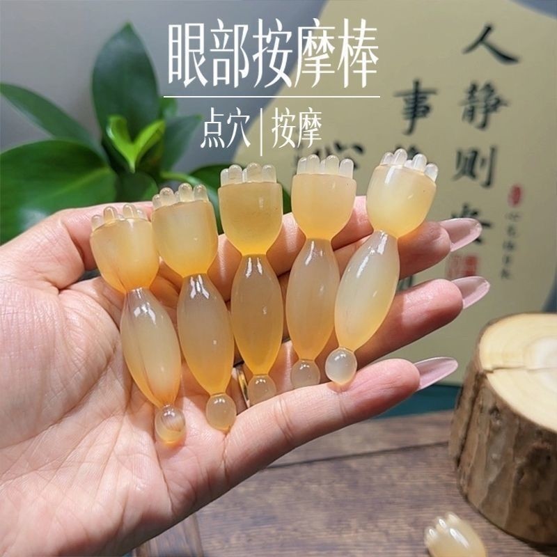 fuli กัวซา หินกัวซา Cow Character Small Lotus Point Facial Acupoint Massage Tendon Stick Suzaku Sanc
