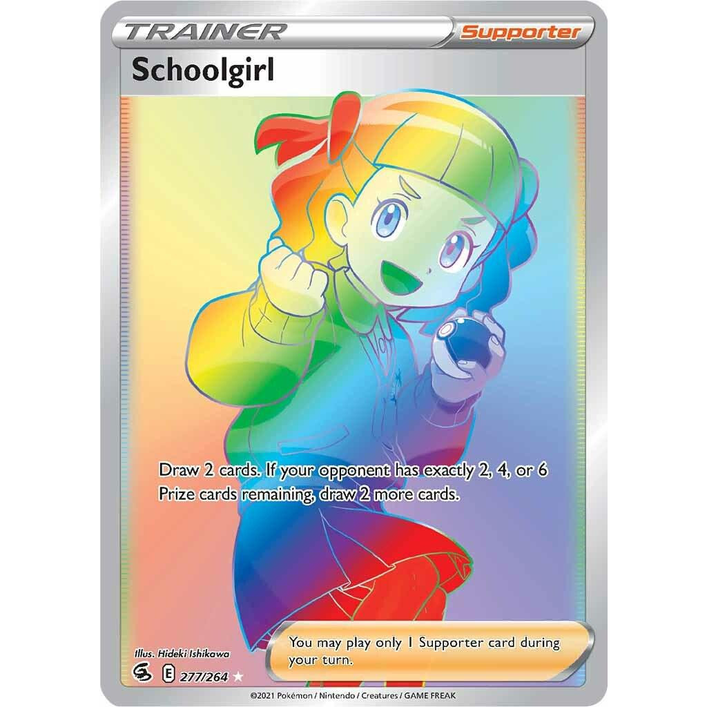 [Binder Condition] เด็กนักเรียน 277 Pokemon Fusion Strike